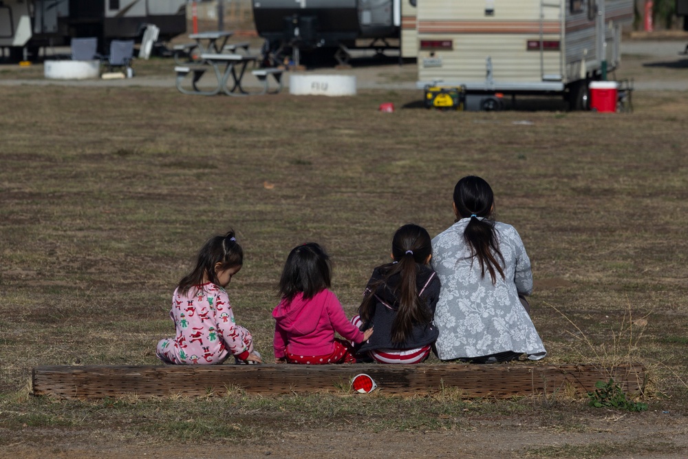 Happy Holidays: Santa, Marines fly over Pendleton, North County neighborhoods