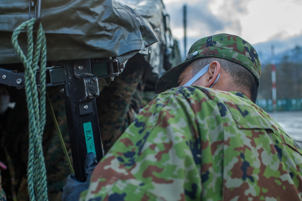 JGSDF and Marine Corps get ready for Forest Light 21