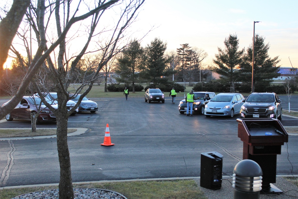 2020 Fort McCoy Holiday Tree Lighting drive-thru event