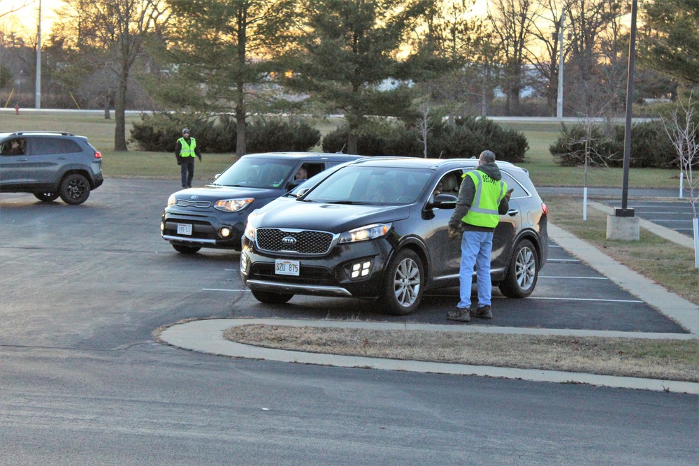 2020 Fort McCoy Holiday Tree Lighting drive-thru event