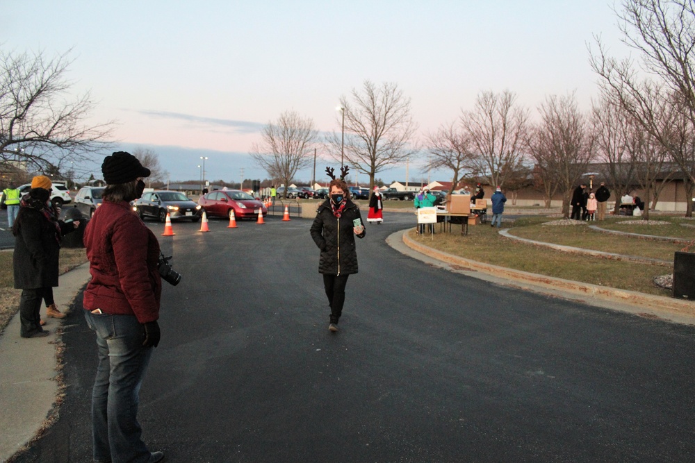 2020 Fort McCoy Holiday Tree Lighting drive-thru event