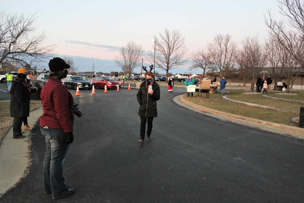 2020 Fort McCoy Holiday Tree Lighting drive-thru event