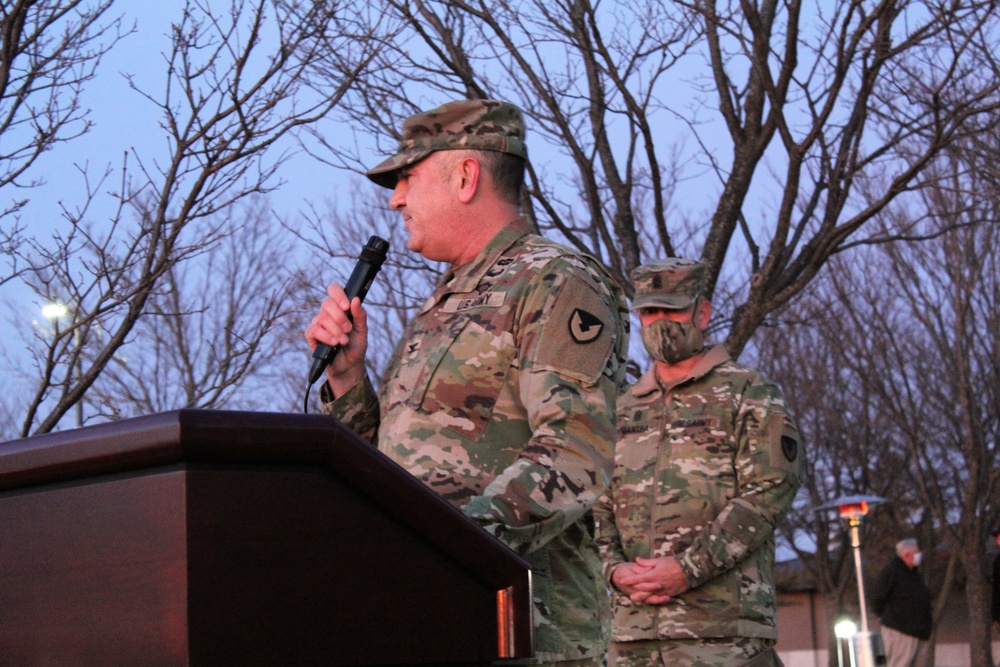 2020 Fort McCoy Holiday Tree Lighting drive-thru event