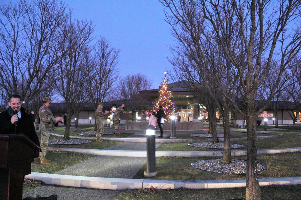 2020 Fort McCoy Holiday Tree Lighting drive-thru event