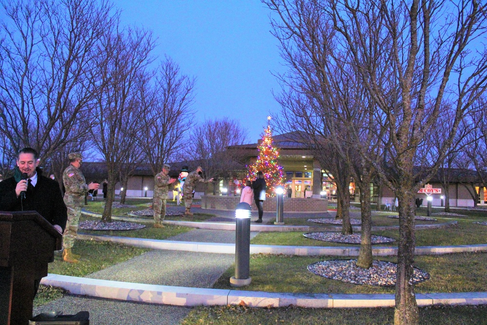 2020 Fort McCoy Holiday Tree Lighting drive-thru event