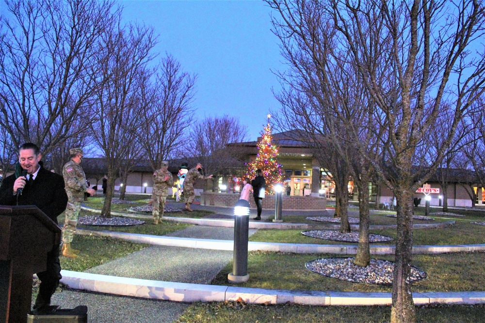 2020 Fort McCoy Holiday Tree Lighting drive-thru event