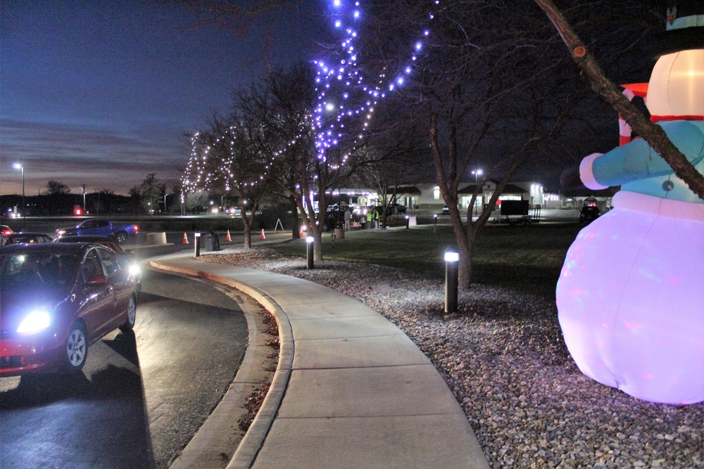 2020 Fort McCoy Holiday Tree Lighting drive-thru event