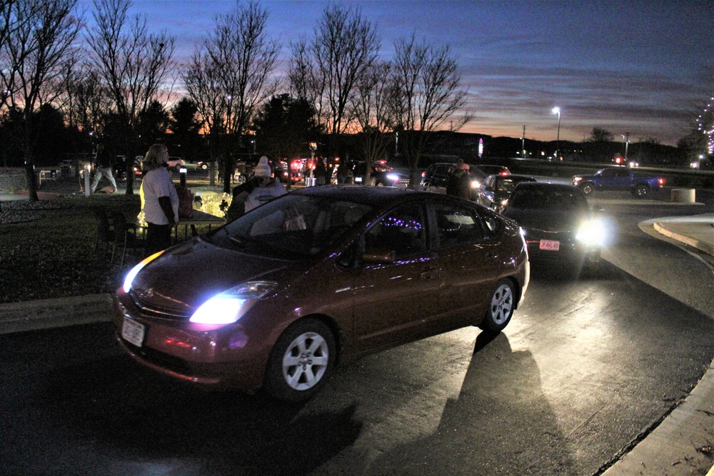 2020 Fort McCoy Holiday Tree Lighting drive-thru event