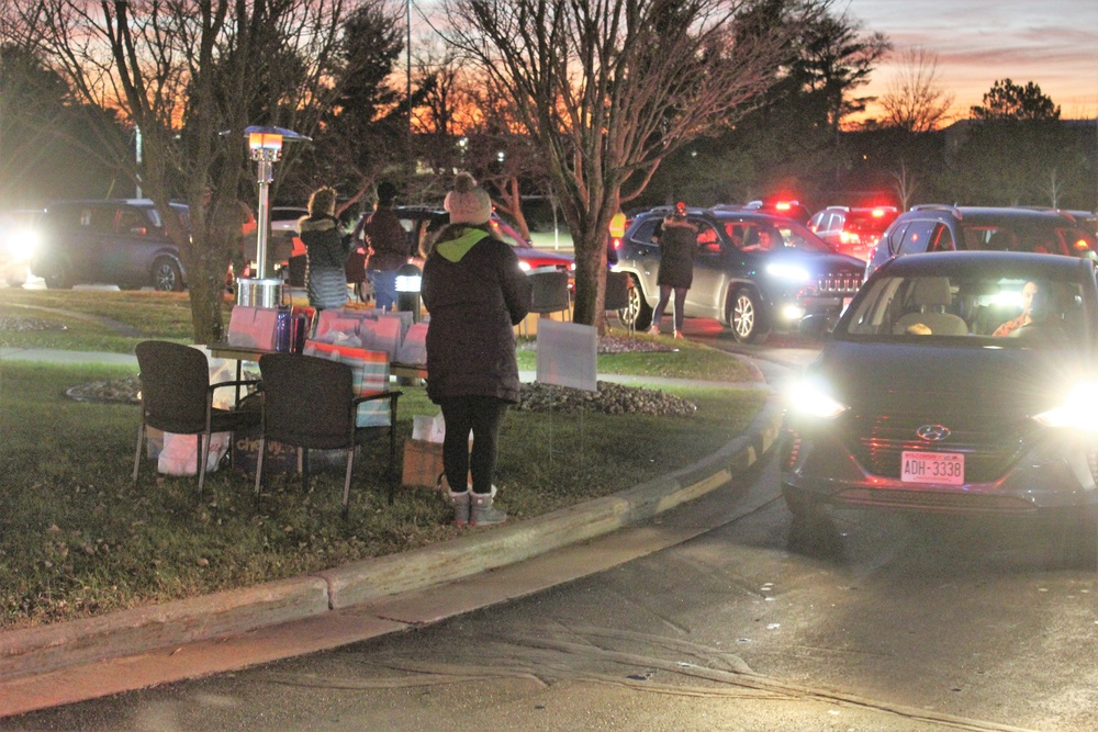 2020 Fort McCoy Holiday Tree Lighting drive-thru event