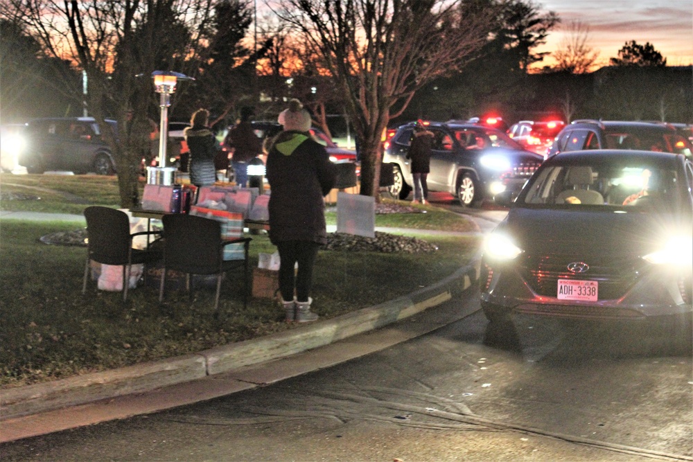 2020 Fort McCoy Holiday Tree Lighting drive-thru event
