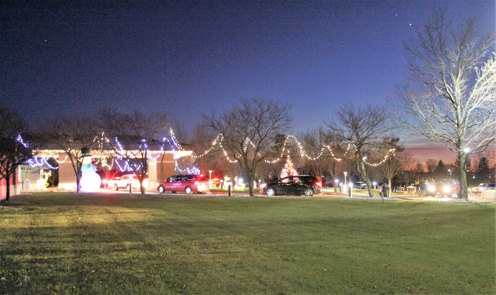 2020 Fort McCoy Holiday Tree Lighting drive-thru event