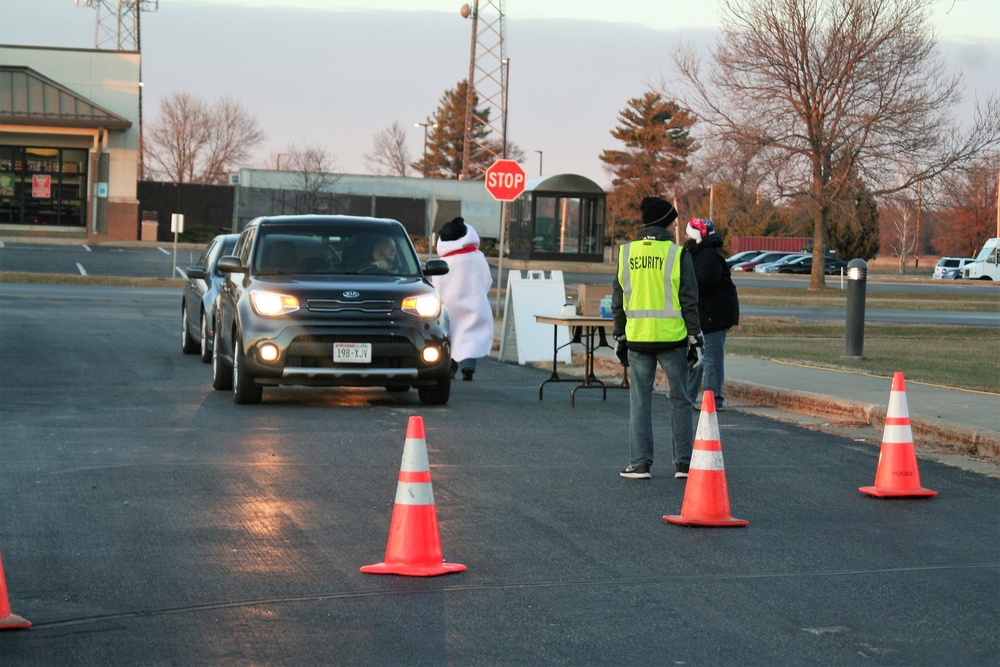 2020 Fort McCoy Holiday Tree Lighting drive-thru event