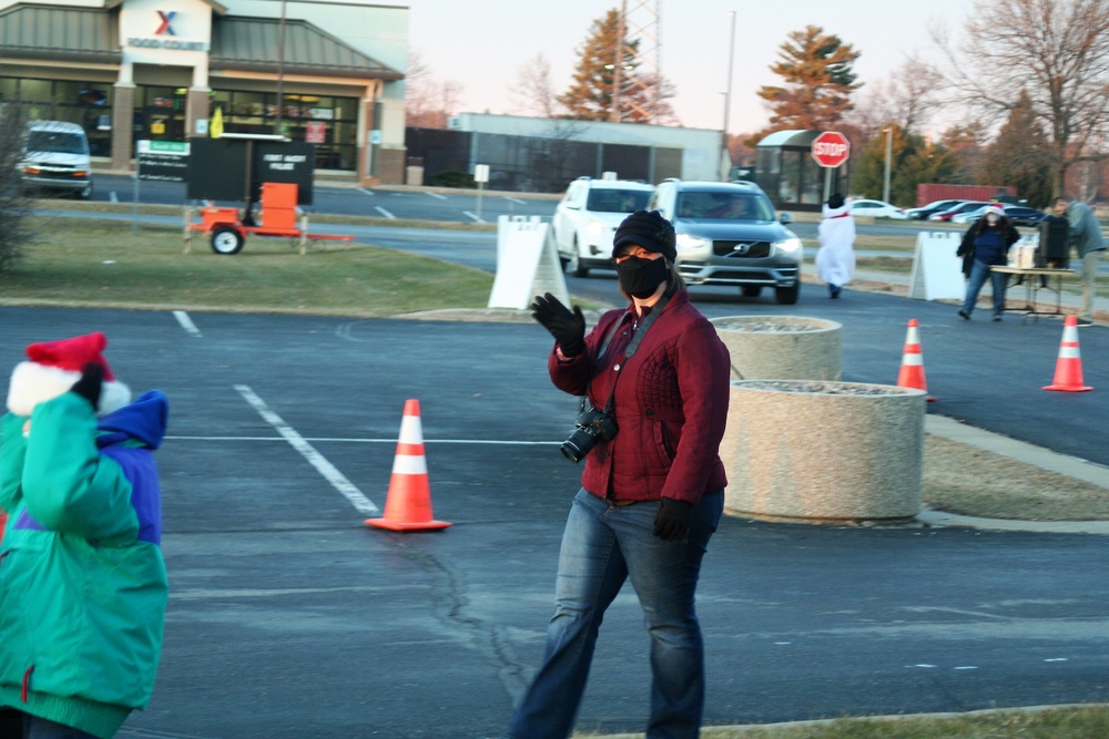 2020 Fort McCoy Holiday Tree Lighting drive-thru event
