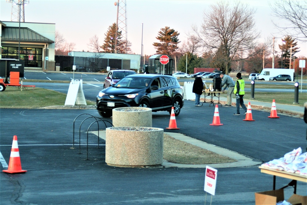 2020 Fort McCoy Holiday Tree Lighting drive-thru event