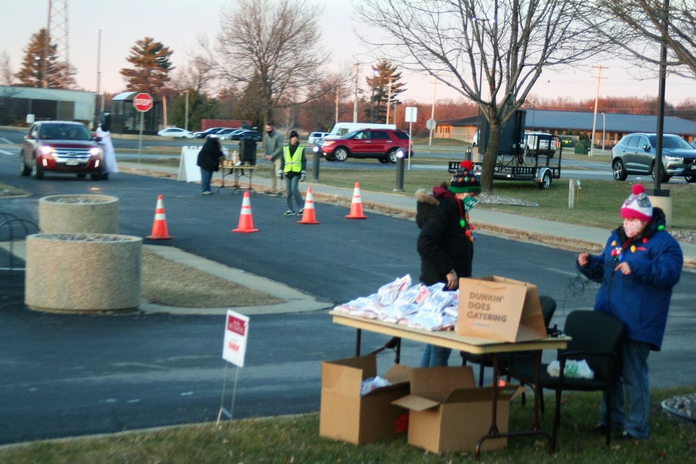2020 Fort McCoy Holiday Tree Lighting drive-thru event