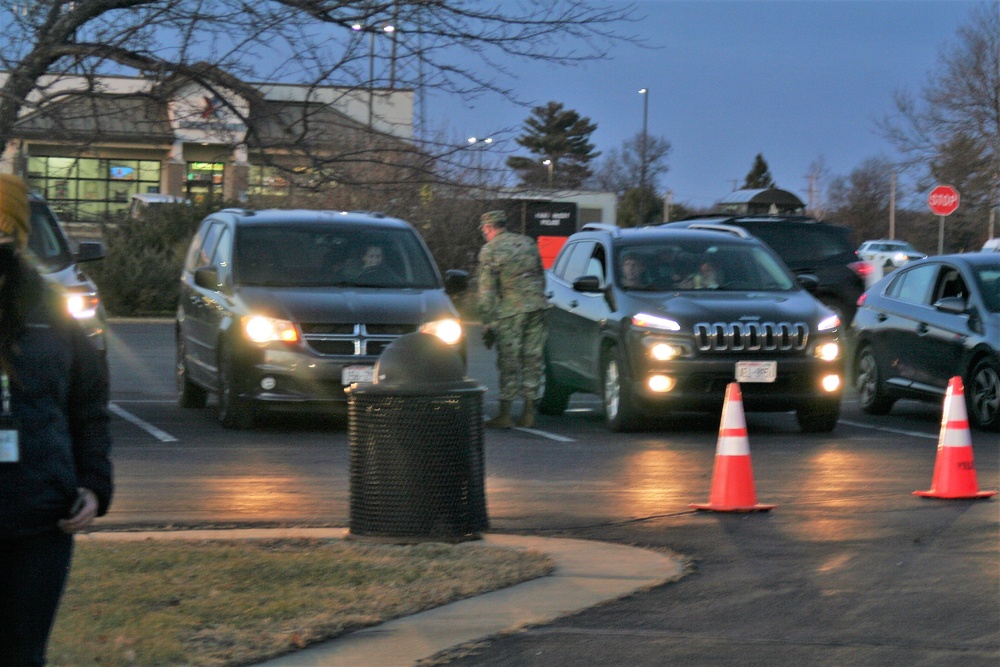 2020 Fort McCoy Holiday Tree Lighting drive-thru event