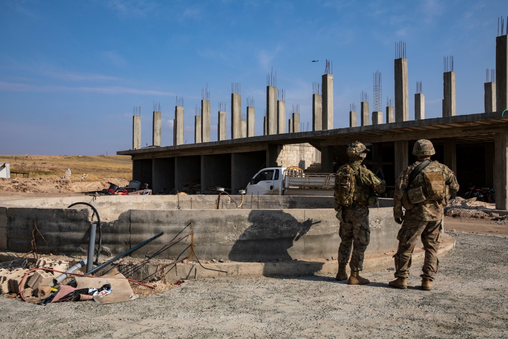 M2 Bradley Infantry Fighting Vehicles in Northeast Syria