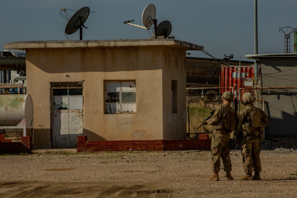 M2 Bradley Infantry Fighting Vehicles in Northeast Syria