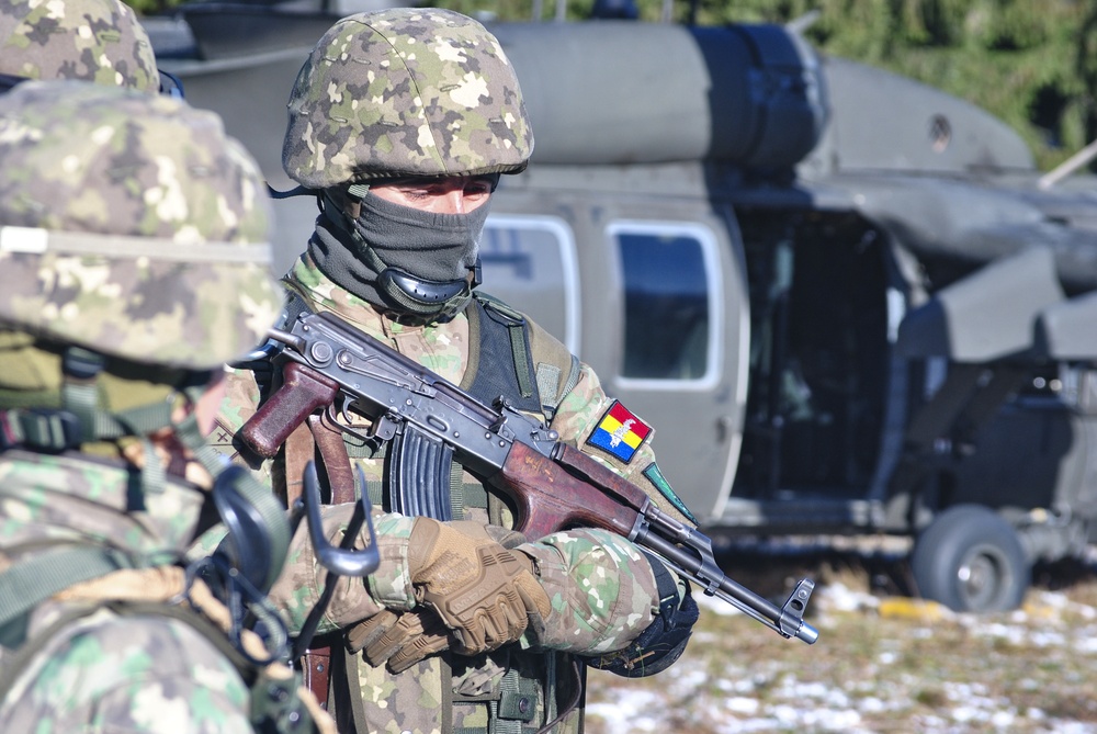 Operation Wolf Strike near Brasov, Romania