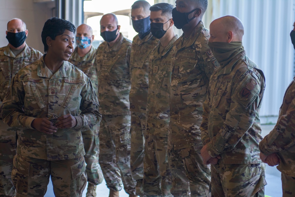 125th Security Forces Squadron Promotes Long-time Defender to Chief