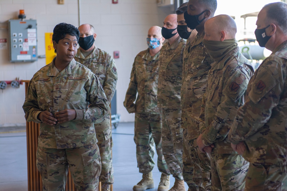 125th Security Forces Squadron Promotes Long-time Defender to Chief