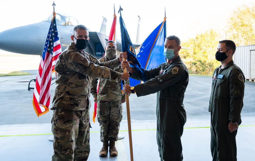 Change of Command 159FS/125OSS at the 125th FW