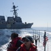 USS Sterett Small Boat Operations