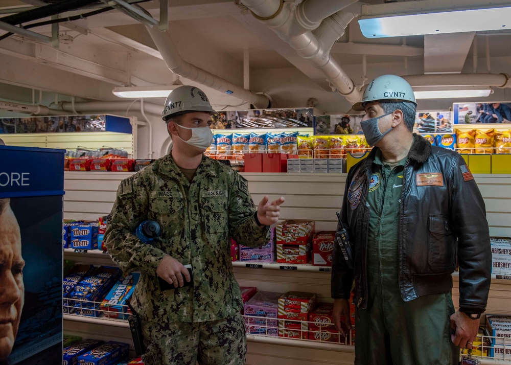 USS George H. W. Bush Ship’s Store Opens