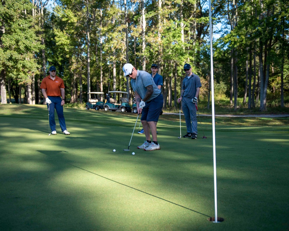 GHWB Sailors Participate in Golf Tournament