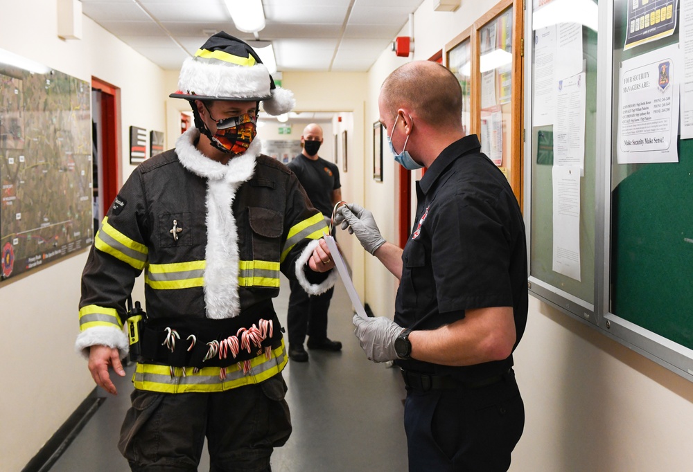 501st CSW Firefighters receive EMT certification