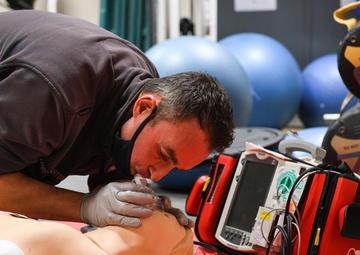 501st CSW Firefighters receive EMT certification