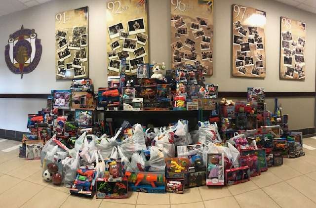 95th Civil Affairs Brigade hosts the Annual Operation Toy Drop