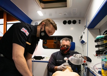 501st CSW Firefighters receive EMT certification