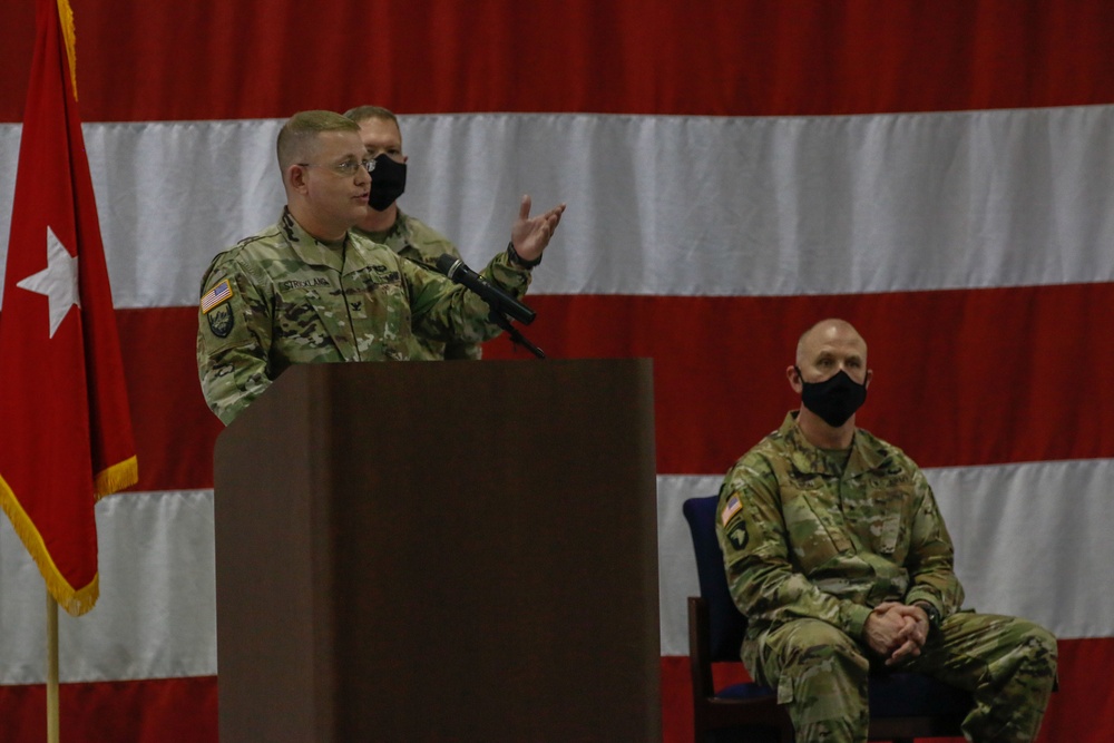 Col. Strickland's First Remarks to the 201st RSG