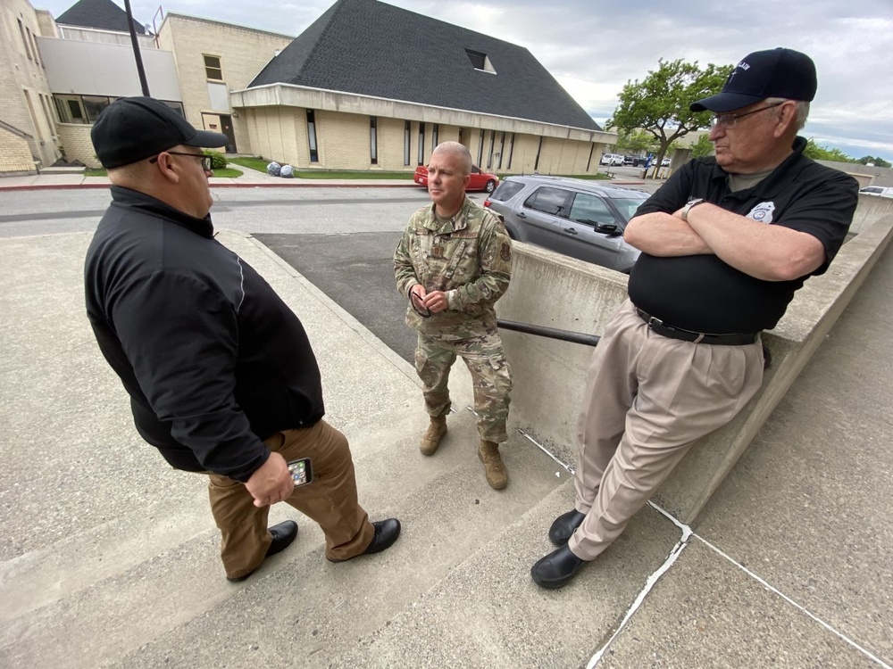 141st Security Forces Guardsmen respond to support the State