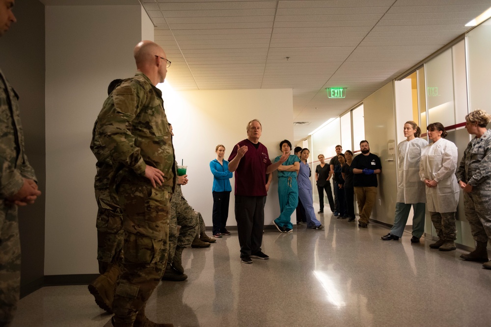 141st Medical Group trains with WSU Medical Students