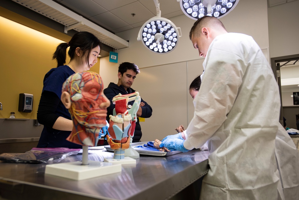 141st Medical Group trains with WSU Medical Students