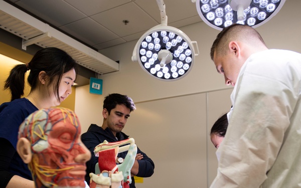 141st Medical Group trains with WSU Medical Students