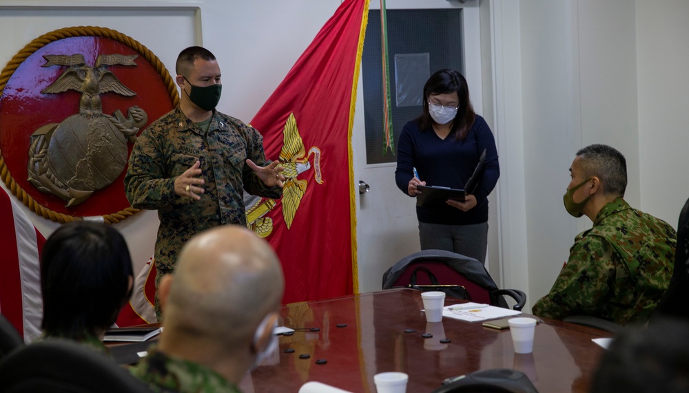 Future JGSDF Sergeants Major Visit CATC Camp Fuji