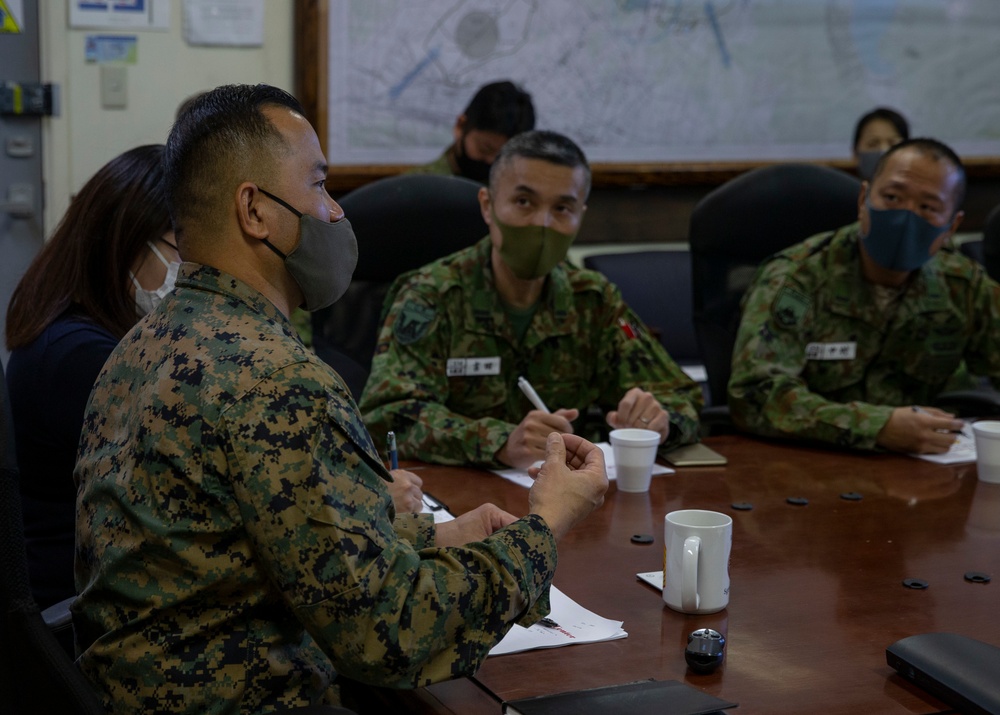 Future JGSDF Sergeants Major Visit CATC Camp Fuji