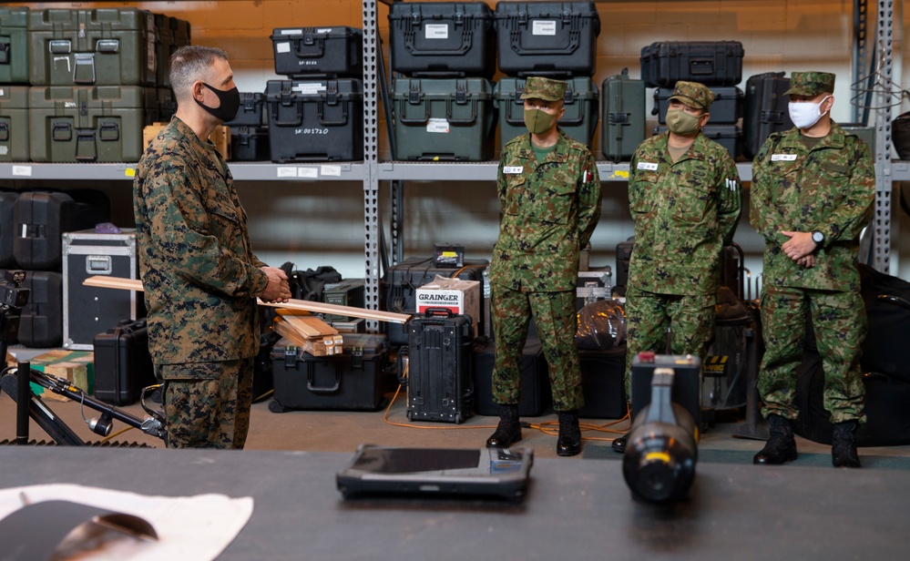 Future JGSDF Sergeants Major Visit CATC Camp Fuji