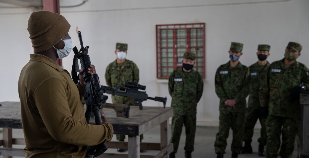 Future JGSDF Sergeants Major Visit CATC Camp Fuji