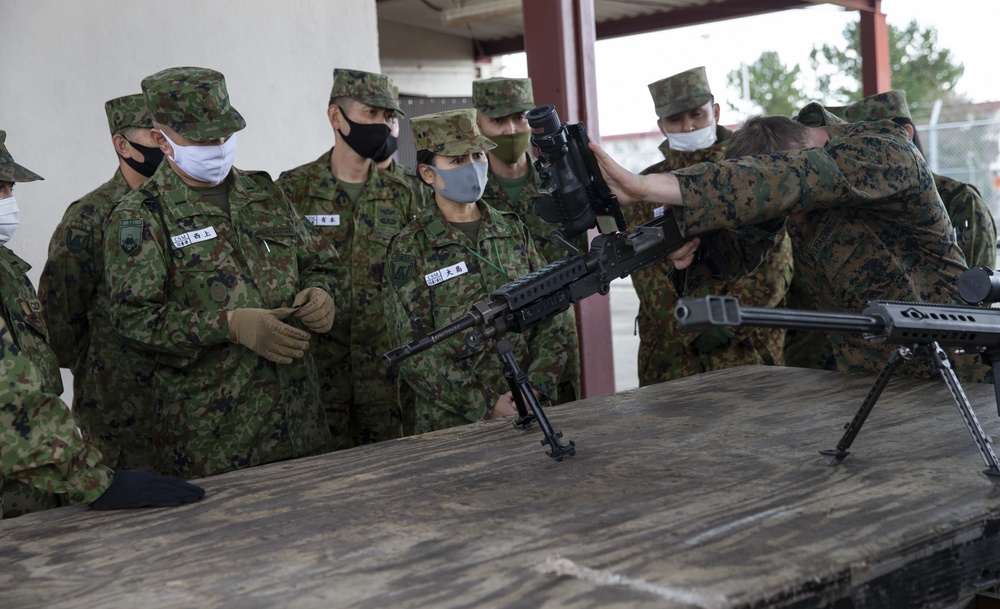 Future JGSDF Sergeants Major Visit CATC Camp Fuji