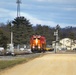 Locomotive operations at Fort McCoy