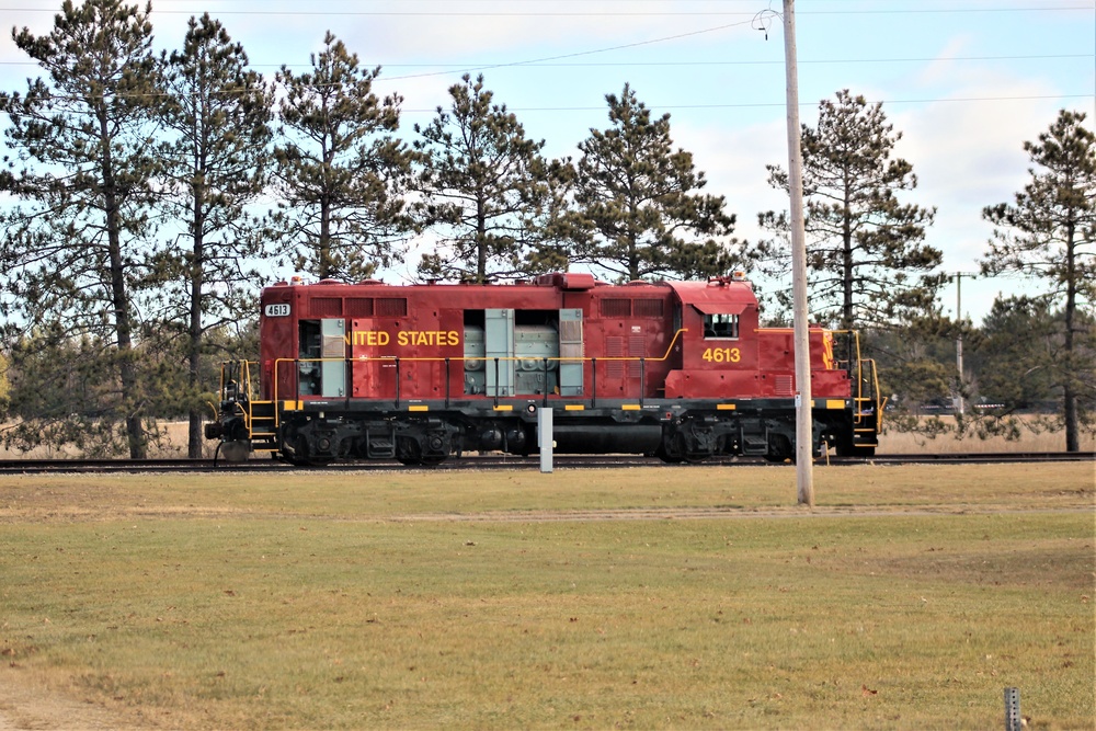 Locomotive operations at Fort McCoy