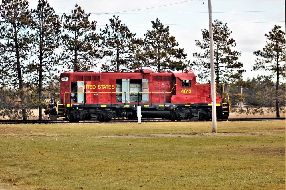 Locomotive operations at Fort McCoy