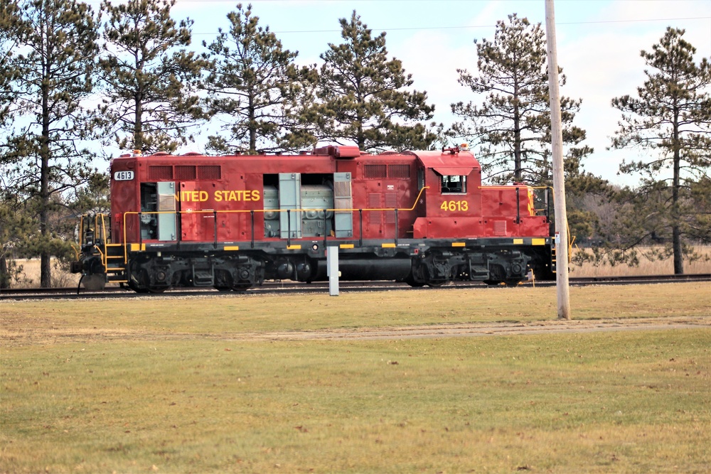 Locomotive operations at Fort McCoy