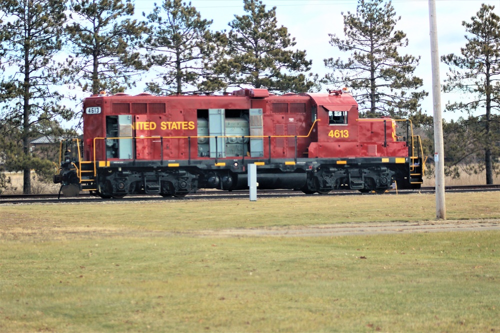 Locomotive operations at Fort McCoy