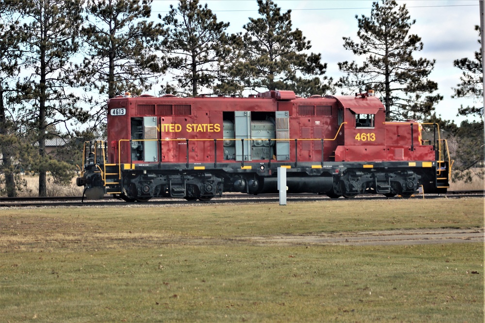 Locomotive operations at Fort McCoy