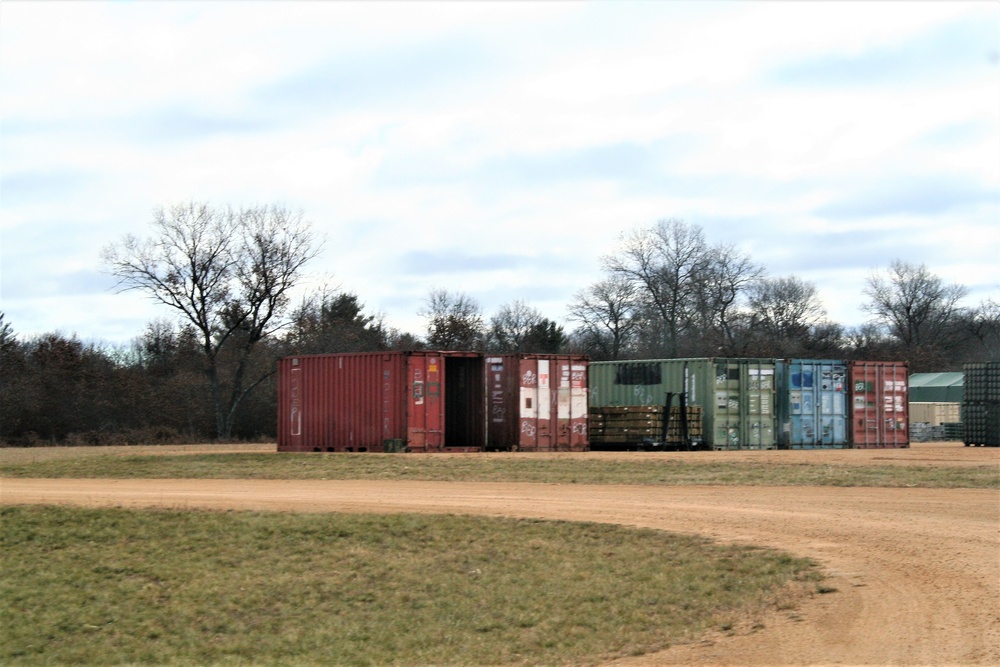 Training area for 89B Ammunition Supply Course at Fort McCoy